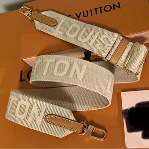 Brand new authentic Louis Vuitton adjustable  strap